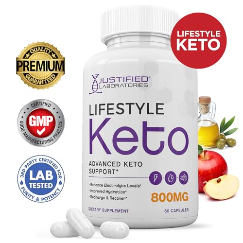 (3 Pack) Lifestyle Keto Pills 800MG Includes Patented goBHB Exogenous Ketones Advanced Justified LaboratoriesAu supplements
