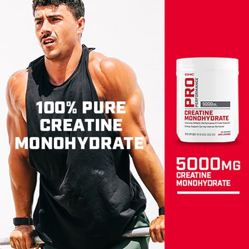 GNC Pro Performance Pro Performance Creatine Monohydrate - 50 Servings GNCUS supplements