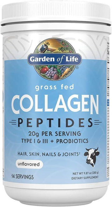 Grass Fed Collagen Peptides Powder – Unflavored, for Women Men Hair Skin Nails Joints TudorAu supplements