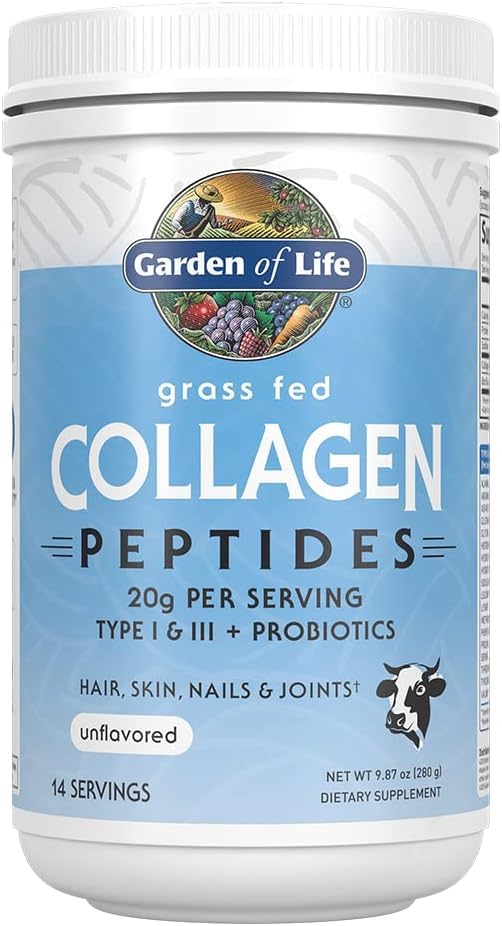 Grass Fed Collagen Peptides Powder – Unflavored, for Women Men Hair Skin Nails Joints TudorAu supplements