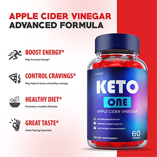 (2 Pack) Keto One Gummies Advanced - Official Formula, Vegan - Keto One Gummies HealthlyUS supplements