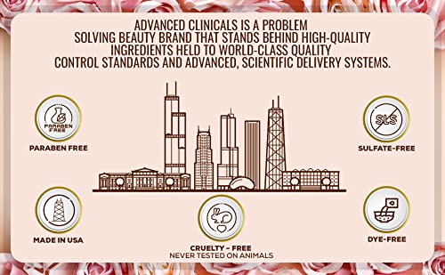Advanced Clinicals Bulgarian Rose Anti Aging Vitamin E Moisturizer Body Lotion & Face Advanced ClinicalsUS supplements