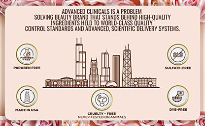 Advanced Clinicals Bulgarian Rose Anti Aging Vitamin E Moisturizer Body Lotion & Face Advanced ClinicalsUS supplements