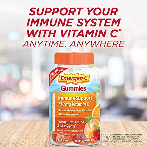 Emergen-C 750mg Vitamin C Gummies for Adults, Immune Support Gummies Emergen-CAu supplements
