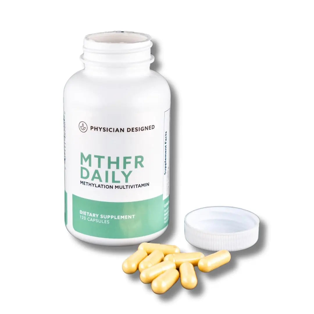 Physician Designed MTHFR Daily Multivitamin | Methylated Multivitamin for Men & Women | for Energy, Mood, & Heart | PD VARSAu supplements