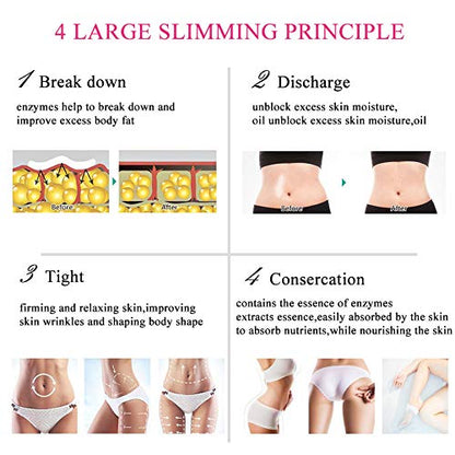 Slimming Cream Weight Loss Cellulite Treatment for Belly, Buttocks, Arms and Thighs YanfasyUS supplements