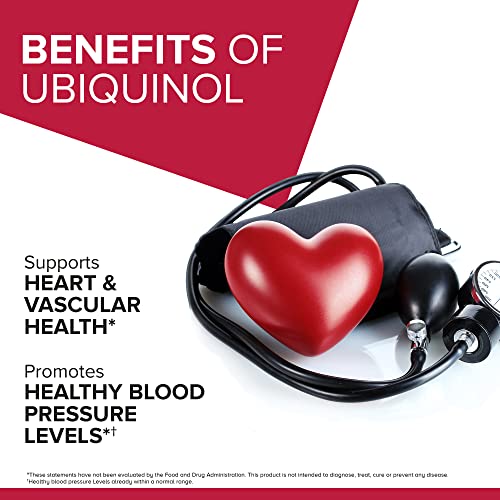 Qunol Mega Ubiquinol CoQ10 100mg Softgels- Superior Absorption - Active form QunolUS supplements