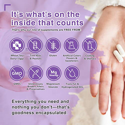 Probiotics for Women Digestive Health with Enzymes & Prebiotics 100 Billion | Vaginal Probiotics ZEBORAUS supplements