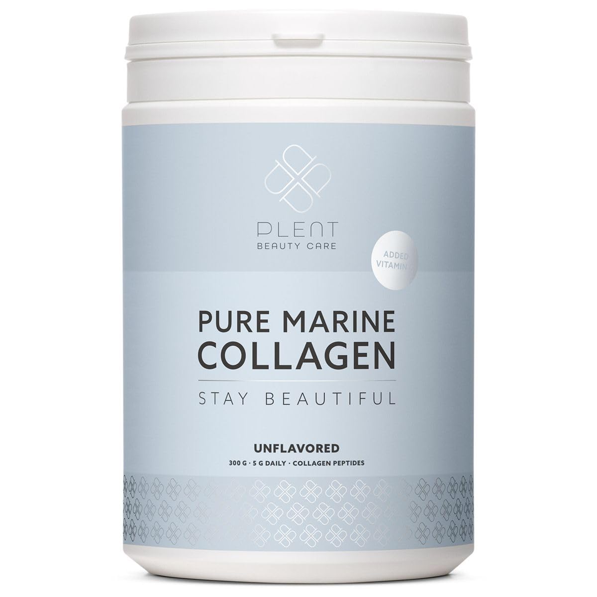 Plent Pure Marine Collagen Unflavored - Stay Beautiful - 5G Daily - Collagen Peptides - 300g PlentAu supplements