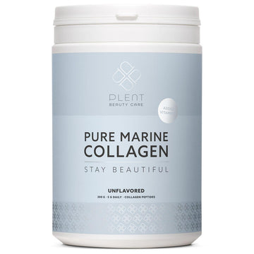 Plent Pure Marine Collagen Unflavored - Stay Beautiful - 5G Daily - Collagen Peptides - 300g PlentAu supplements