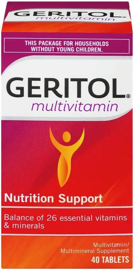 Geritol Complete Tablets 100 Tablets (Pack of 4) GeritolAu supplements