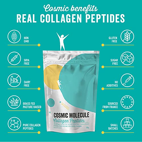 Cosmic Molecule UK's 1st 20,000mg Collagen Peptides Powder 350G (up to 35 Servings) Cosmic MoleculeAu supplements