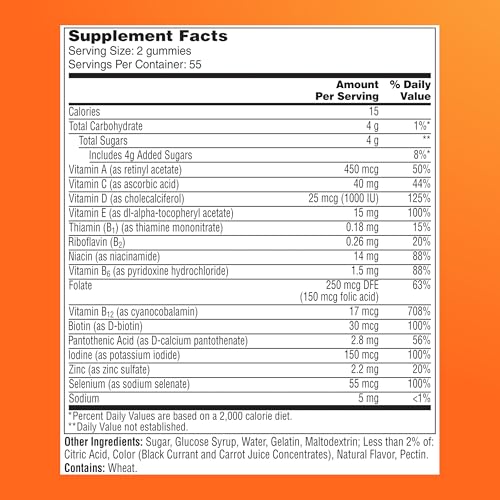 One A Day Multivitamin for Women 50 and Over, Women's Multivitamin Gummy 50 plus for Immune Support ONE A DAYAu supplements