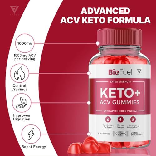 (2 Pack) Biofuel Keto ACV Gummies, Biofuel Keto ACV Gummies Advanced Weight Loss FyvusAu supplements