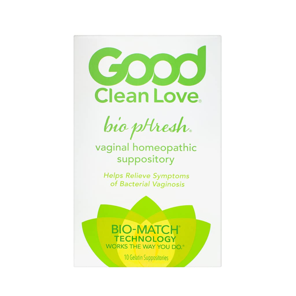 Good Clean Love BiopHresh Vaginal Homeopathic Suppository, Bacterial Vaginosis Treatment for Women Good Clean LoveAu supplements