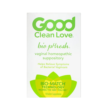 Good Clean Love BiopHresh Vaginal Homeopathic Suppository, Bacterial Vaginosis Treatment for Women Good Clean LoveAu supplements