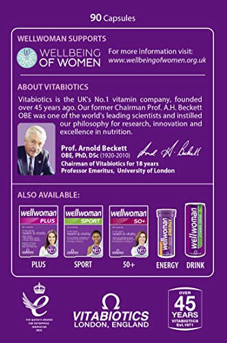 Vitabiotics Wellwoman Original - 90 Capsules WellwomanUS supplements