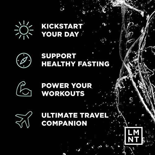 LMNT Zero-Sugar Electrolytes - Raw Unflavored Salt - Hydration Powder Packets Drink LMNTAu supplements