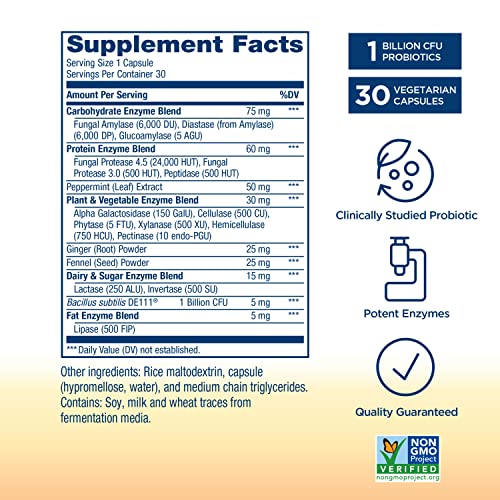 Renew Life Digestive Duo Probiotic + Enzymes; Probiotic Promotes Digestive Health Renew LifeAu supplements