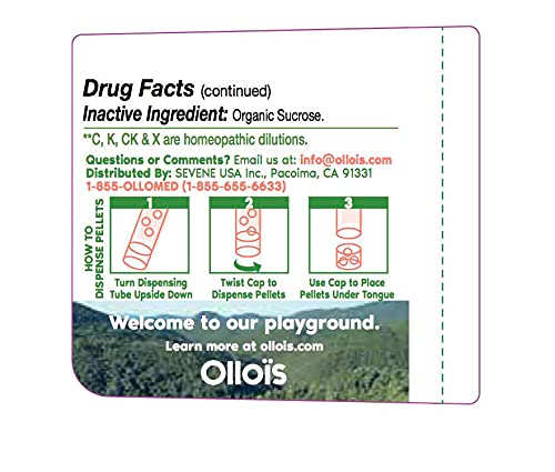 OLLOIS Allium Cepa 200ck Organic & Lactose-Free Homeopathic Medicine, 80 Pellets (Pack of 1) OLLOÏSAu supplements