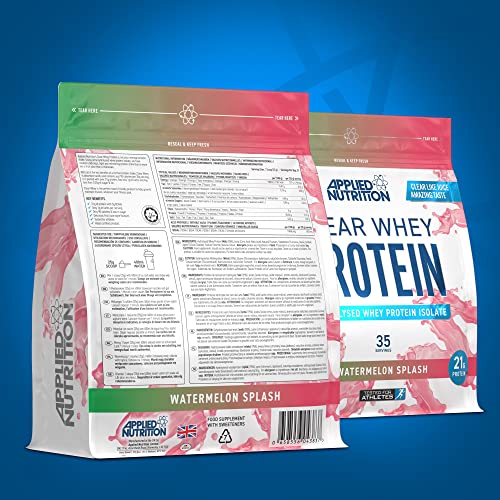 Applied Nutrition Clear Whey Isolate - Whey Protein Isolate, Refreshing High Protein Powder Applied NutritionUS supplements