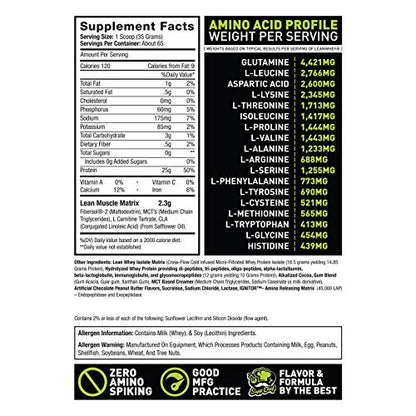 Musclesport Lean Whey Revolution™ Protein Powder - Whey Protein Isolate MusclesportUS supplements