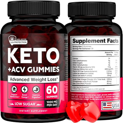 Ketо Apple Cider Vinegar Gummies 1000mg - Well-Digested ACV Keto Gummies for Wеight BeilancyUS supplements