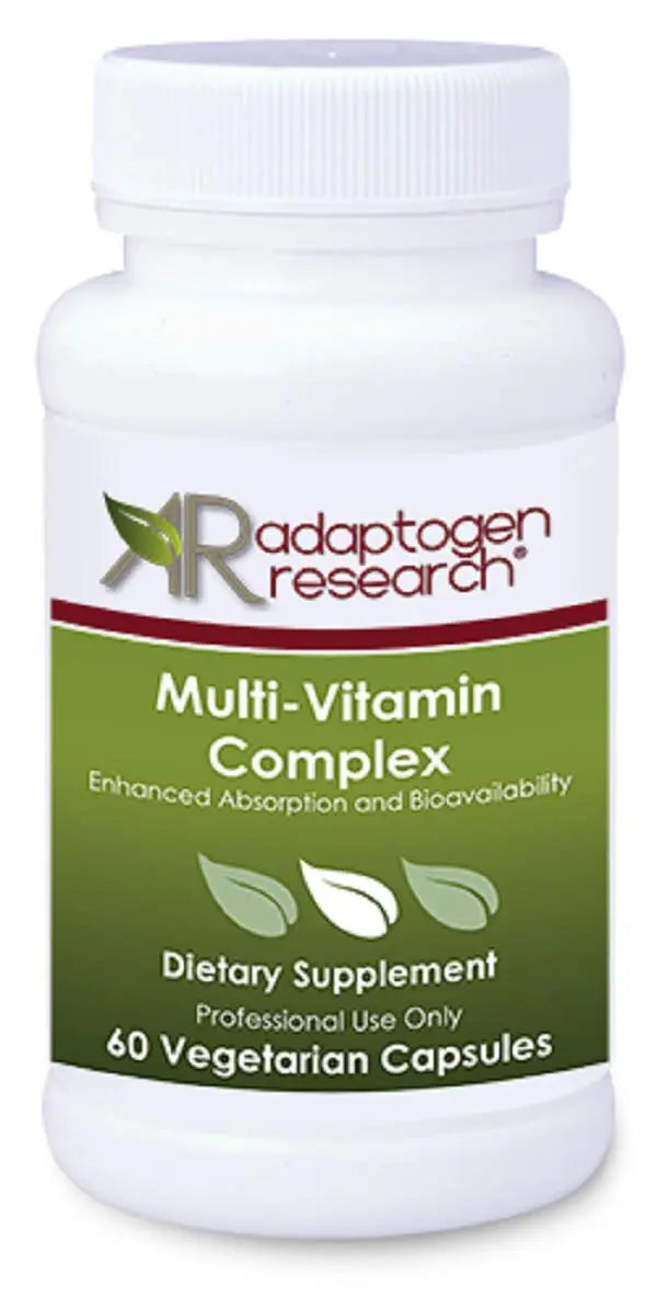 Multi-Vitamin Complex | Once Daily Multivitamin Supplement with Folate as Metafolin L-5-MTHF B12 as Methylcobalamin Vitamin A C D3 and more Adaptogen ResearchAu supplements