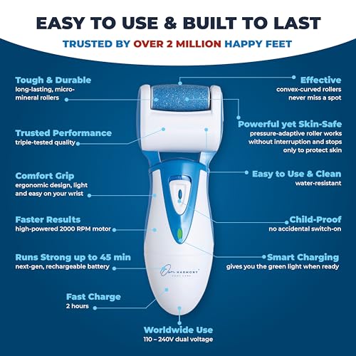 Electric Callus Remover: Own Harmony Professional Pedicure Tools Foot Own HarmonyUS supplements