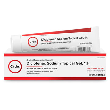 Diclofenac Sodium Gel 1% 150g Effective Arthritis Pain Reliever - Prescription Strength Anti-Inflammatory Gel - Extra Strength Arthritis Cream for Daily Use - Get Over-The-Counter Relief(1Pack) C'rcleAu supplements
