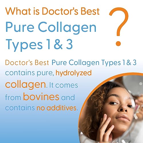 Doctor's Best, Pure Collagen Type 1 and 3 (Collagen Type 1 and 3), 200g Powder Doctor's BESTUS supplements