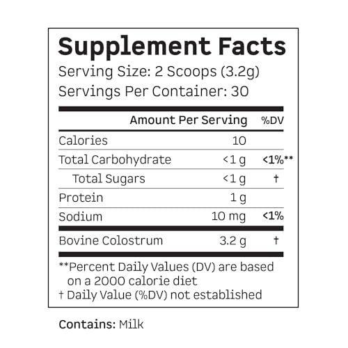 Kion Colostrum | Grass-Fed Bovine | Gut Health and Immune Support | 30 Servings KionUS supplements