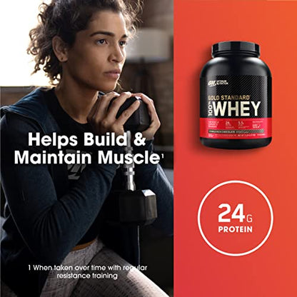 Optimum Nutrition Gold Standard 100% Whey Protein Powder, Double Rich Chocolate Optimum NutritionUS supplements