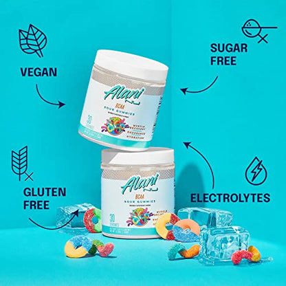 Alani Nu Rainbow Candy Pre Workout and BCAA Sour Gummies Post Workout Powder Alani NuUS supplements