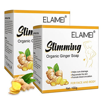 REVIGLAM Ginger Bar Soap, Vegan Slimming Ginger Bath Soap, Effective Weight Loss REVIGLAMAu supplements
