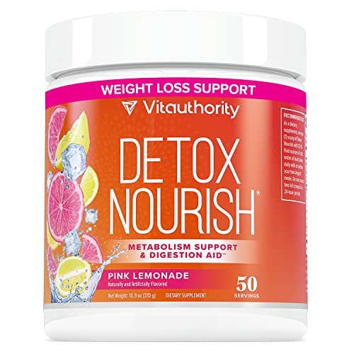 Detox Cleanse for Weight Loss and Belly Fat - Anti Bloat and Digestive Health Clean Gut VitauthorityUS supplements