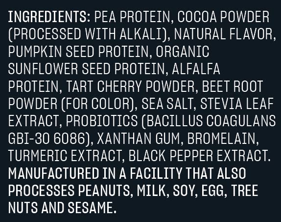 Vega Sport Premium Vegan Protein Powder, Chocolate - 30g Plant Based Protein, 5g BCAA VegaUS supplements