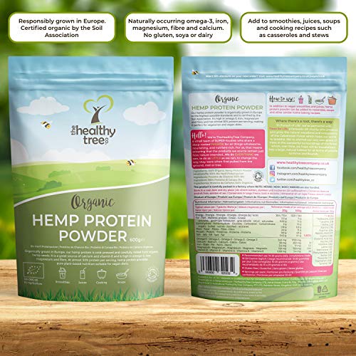 Organic Hemp Protein Powder by TheHealthyTree Company - Harvested in Europe TheHealthyTree CompanyAu supplements