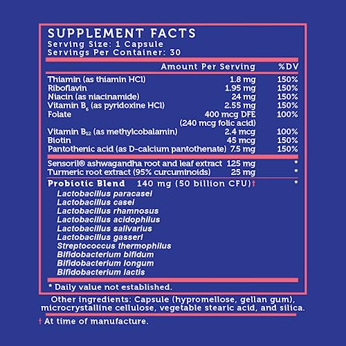 Lovebug Complete Mood Probiotic | 10 Clinically Studied Probiotic Strains & Patented lovebug PROBIOTICSUS supplements