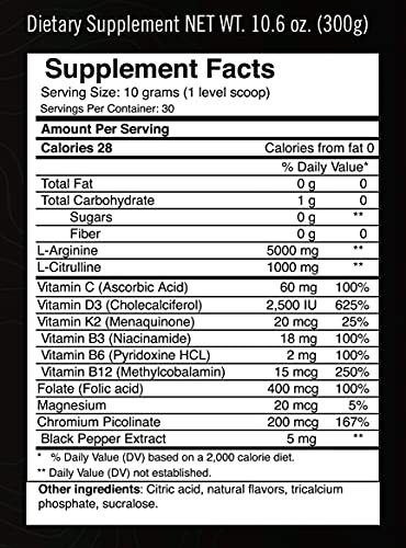 MTN OPS Enduro Nitric Oxide Supplement & Stim-Free Pre Workout - 30 Servings MTN OPSUS supplements