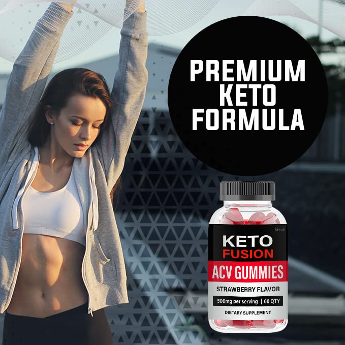 kivus Keto Fusion Gummies - Keto Fusion ACV Gummies (Single, 60 Gummies) kivusAu supplements
