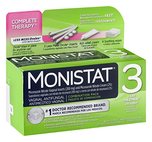 Monistat 3 Day Triple Action Combo Pack, Odorless, White MonistatAu supplements