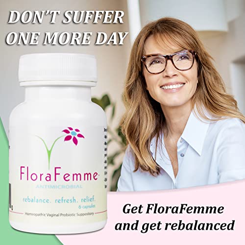 FLORAFEMME - pH Vaginal Probiotics Suppository - Supports pH Balance of Yeast & Bacteria FLORAFEMMEAu supplements