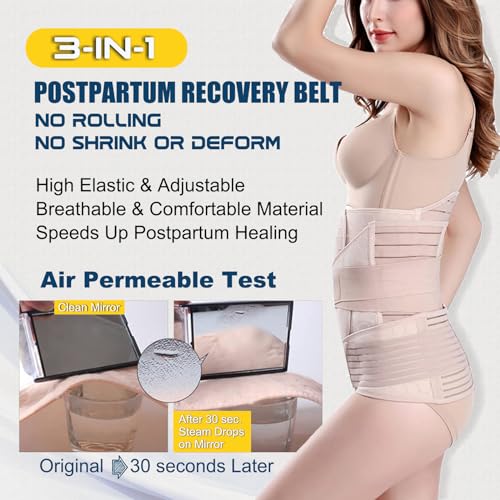 ChongErfei 3 in 1 Postpartum Support - Recovery Belly/waist/pelvis Belt Shapewear Slimming ChongErfeiAu supplements