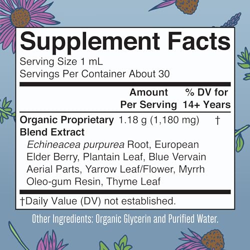 Lymphatic Support Drops | USDA Organic Lymphatic Cleanse Immune Support Supplement MaryRuth OrganicsUS supplements