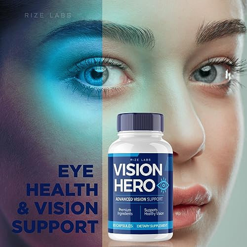 (5 Pack) Vision Hero Capsules - Vision Hero Eye Health Supplement for Healthy rize labsAu supplements