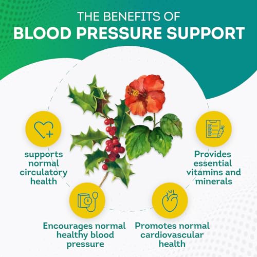 PurePremium Blood Pressure Support Supplement with Hawthorn, Hibiscus & Garlic Extract PurePremium SupplementsAu supplements
