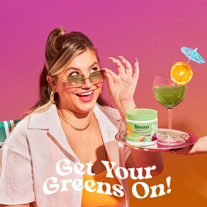 Bloom Nutrition x Mama Karls Super Greens Powder Juice Mix - Probiotics Bloom NutritionUS supplements