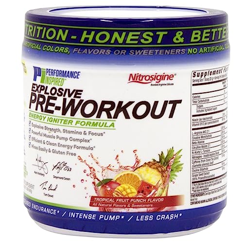 PERFORMANCE INSPIRED Nutrition Pre-Workout Powder - Contains Citrulline - Nitrosigine PERFORMANCE INSPIREDAu supplements